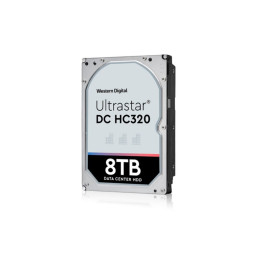 Western Digital Ultrastar DC HC320  8TB 3.5 HDD  SATA III  7200 rpm  Enterprise-Class