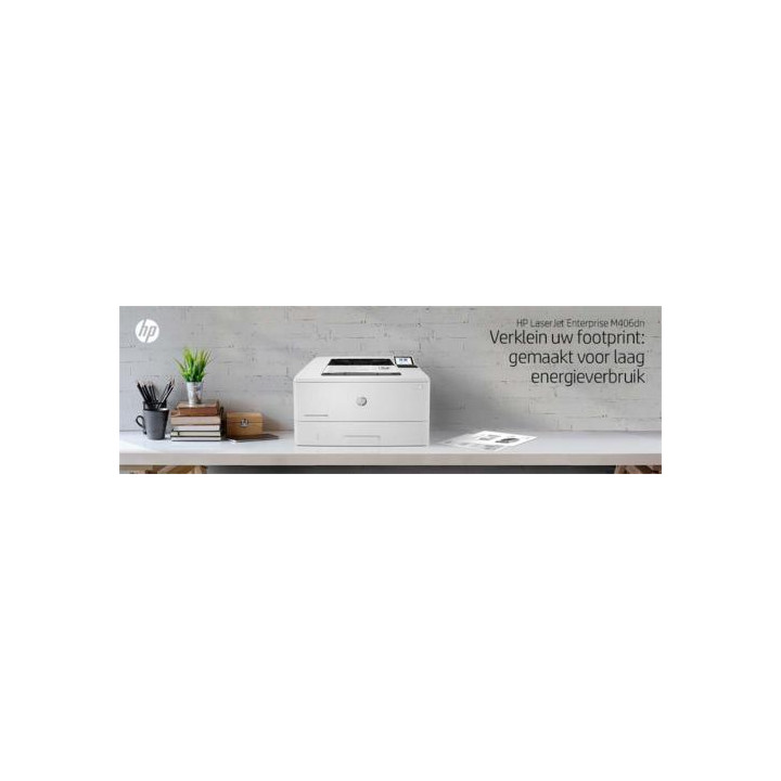 HP LaserJet Enterprise M406dn Printer  1200 x 1200 DPI  Zwart/Wit