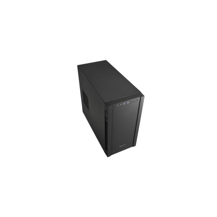 Sharkoon S1000  Midi Tower Case  Zwart
