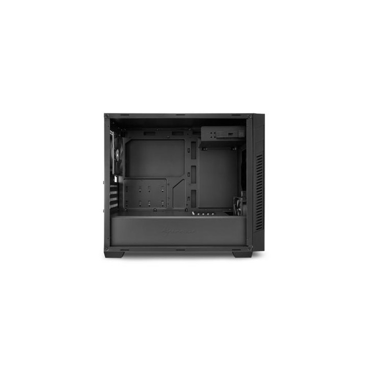 Sharkoon S1000  Midi Tower Case  Zwart