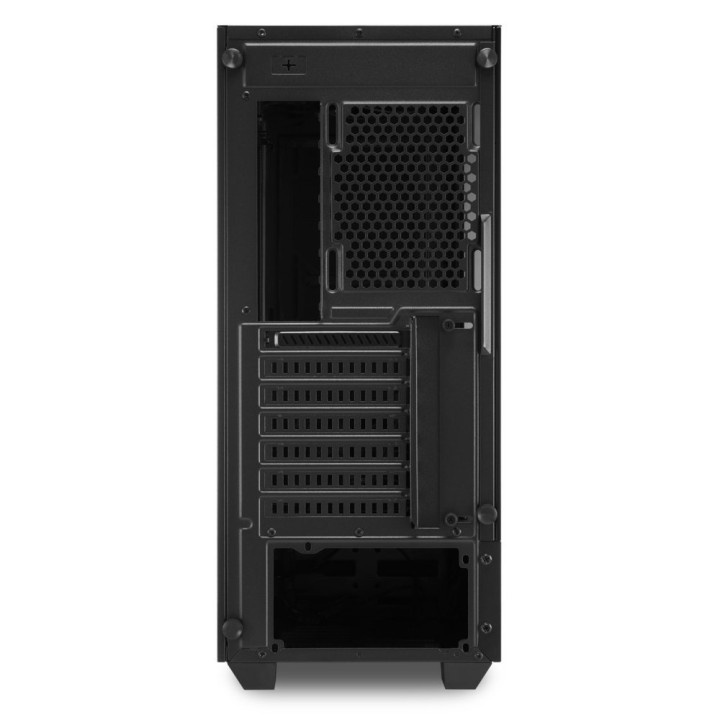 Sharkoon RGB Flow  Midi Tower Case  Zwart