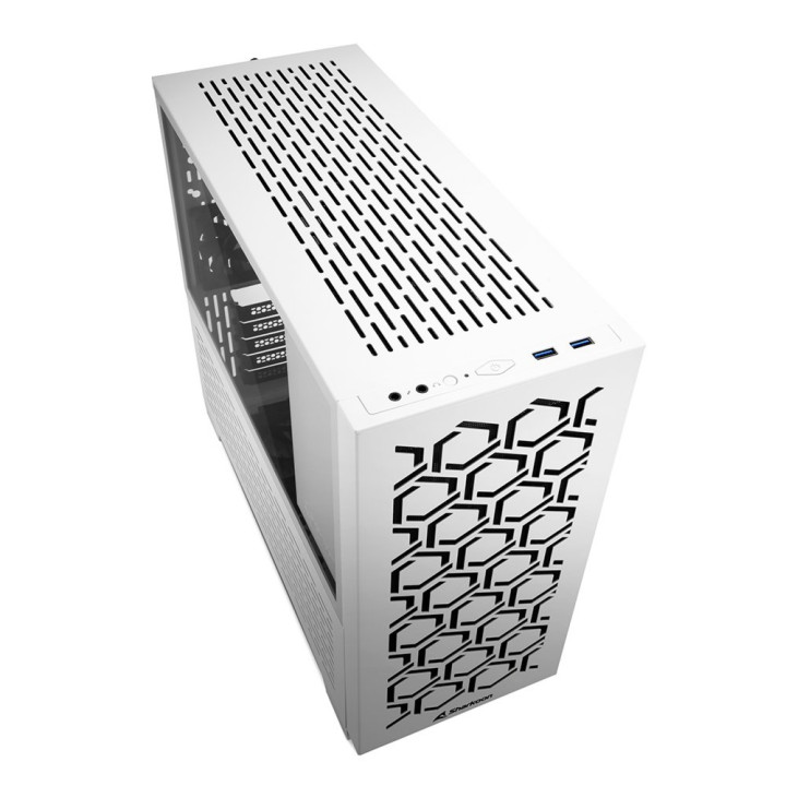 Sharkoon MS-Y1000  Micro Tower Case  Wit