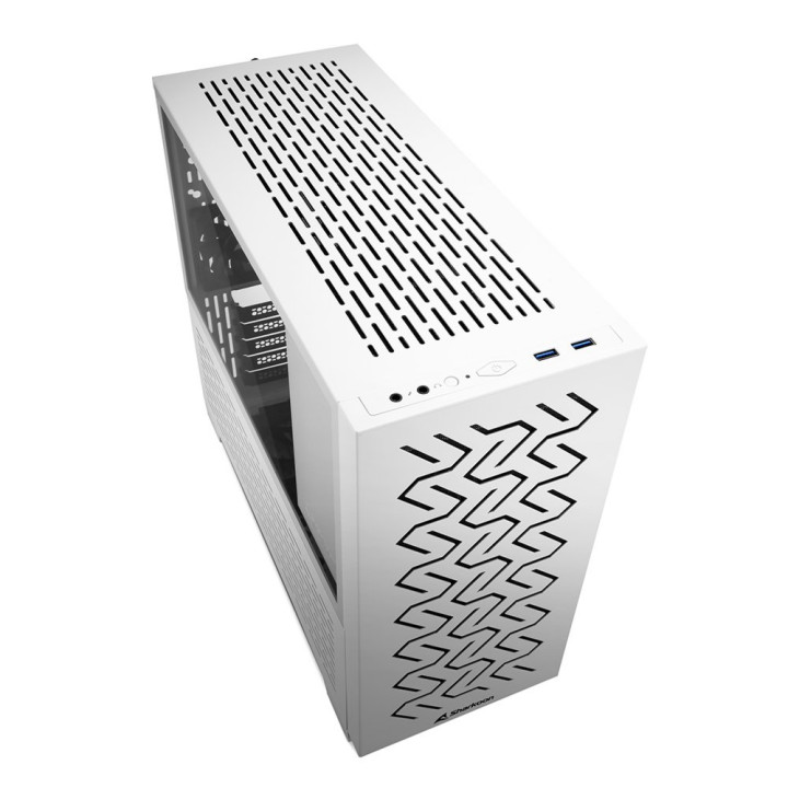 Sharkoon MS-Z1000  Micro Tower Case  Wit