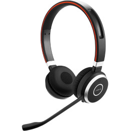 Jabra Evolve 65 SE  Draadloze On-Ear Headset  Bluetooth  Zwart