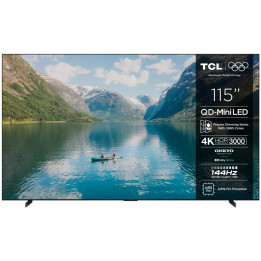 TCL 115C7K  115 4K Ultra HD QD-MiniLED  120Hz  Google TV  HDMI 2.1  Dolby Vision IQ  Smart TV
