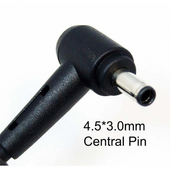 65W Adapter  Voor ASUS B400A  Center Pin (19V 3.42A)  Zwart