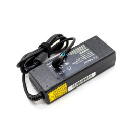 65W Adapter  Voor HP EliteBook 840 G5/G6  4.5 mm blauwe pin  Zwart