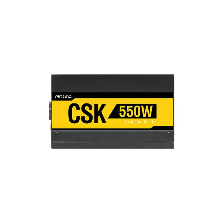 Antec Cuprum Strike CSK550  550 Watt Bronze ATX PSU  Niet Modulair  Power Supply  Voeding