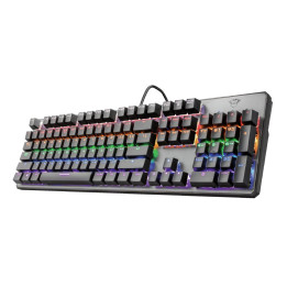 Trust GXT 865 Asta RGB  Bedraad Gaming Toetsenbord  Mechanisch  Qwerty