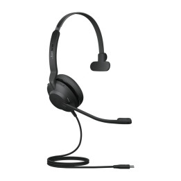 Jabra Evolve2 30 UC  Mono Bedrade On-Ear Headset USB-C  Zwart