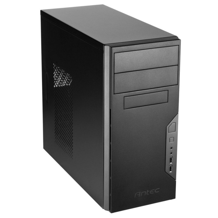Antec VSK-3000B  Micro Tower Case  Zwart