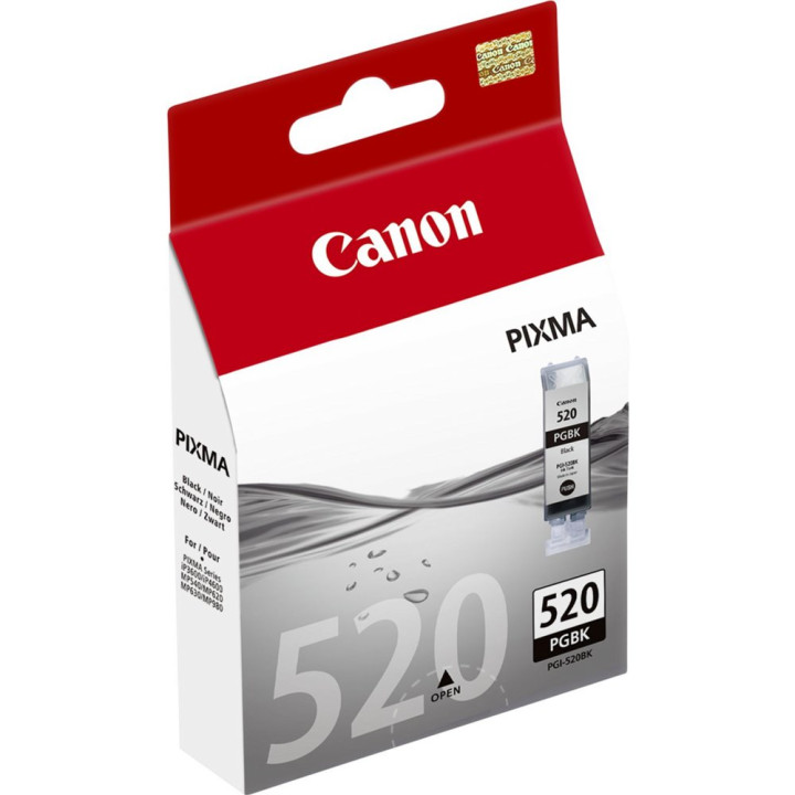 Canon PGI-520BK  Originele Foto Zwarte Inktcartridge  1 Stuk