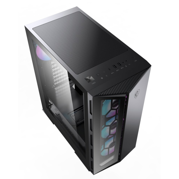 MSI MPG Gungnir 110R RGB  Midi Tower Case  Zwart