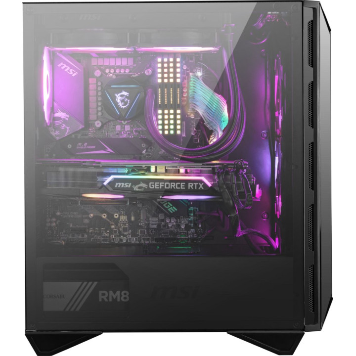 MSI MPG Gungnir 110R RGB  Midi Tower Case  Zwart