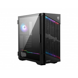 MSI MPG Velox 100P Airflow RGB  Midi Tower Case  Zwart