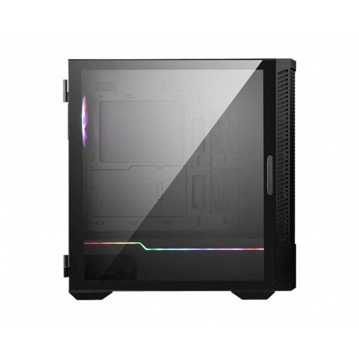 MSI MPG Velox 100P Airflow RGB  Midi Tower Case  Zwart