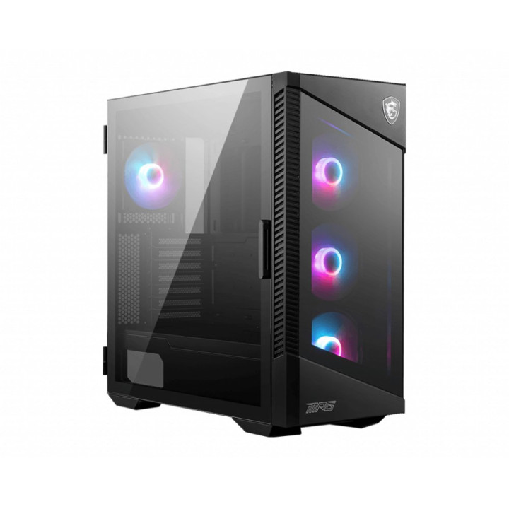 MSI MPG Velox 100R RGB  Midi Tower Case  Zwart